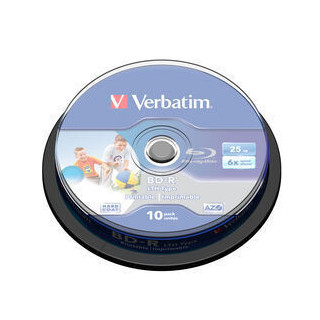 Verbatim BD-R SL, 10pc 25 Go 10 pièce(s)