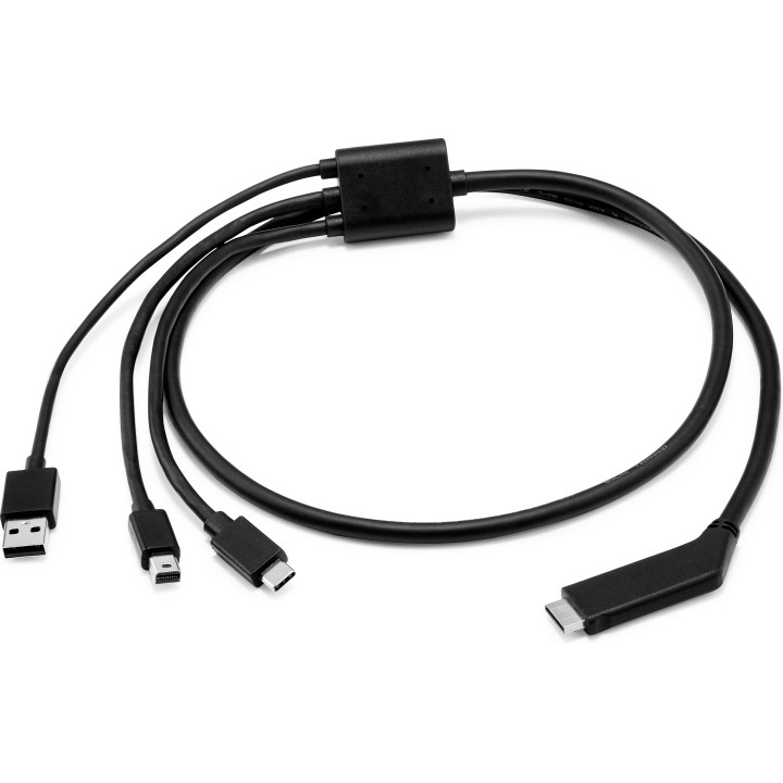 HP Reverb G2 1 Meter Cable câble USB 1 m USB B USB A/Mini-USB B Noir