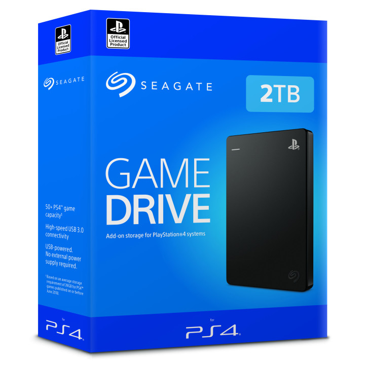 Seagate Game Drive STGD2000200 disque dur externe 2 To Noir