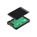 QNAP QDA-UMP4 Boîtier de disques de stockage Enceinte ssd Noir 2.5"