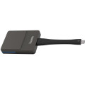 iiyama WP D002C connecteur de télévision intelligent USB 4K Ultra HD Noir, Argent