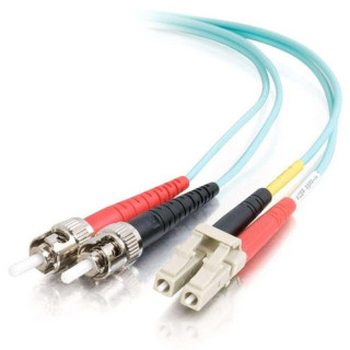 C2G 85548 InfiniBand/fibre optic cable 30 m LC ST OFNR Turquoise