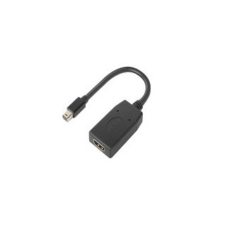 Lenovo 4X90Q93976 câble vidéo et adaptateur Mini DisplayPort HDMI Noir