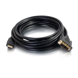 C2G 42518 câble vidéo et adaptateur 5 m HDMI DVI-D Noir