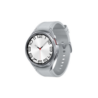 Samsung Galaxy Watch6 Classic 3,81 cm (1.5") OLED 47 mm Numérique 480 x 480 pixels Écran tactile Argent Wifi GPS (satellite)