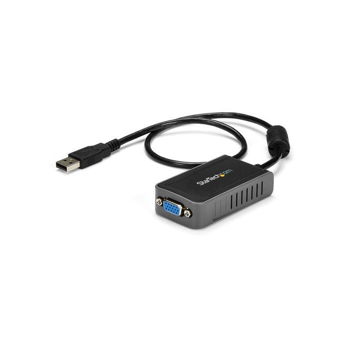 StarTech.com Adaptateur vidéo USB 2.0 vers VGA - Carte graphique externe - M/F - 1440x900