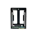 QNAP QDA-A2AR Boîtier de disques de stockage Boîtier disque dur/SSD Noir 2.5"