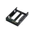 QNAP QDA-A2AR Boîtier de disques de stockage Boîtier disque dur/SSD Noir 2.5"