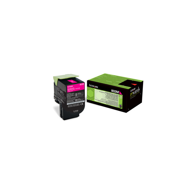 Lexmark 802M toner cartridge 1 pc(s) Original Magenta