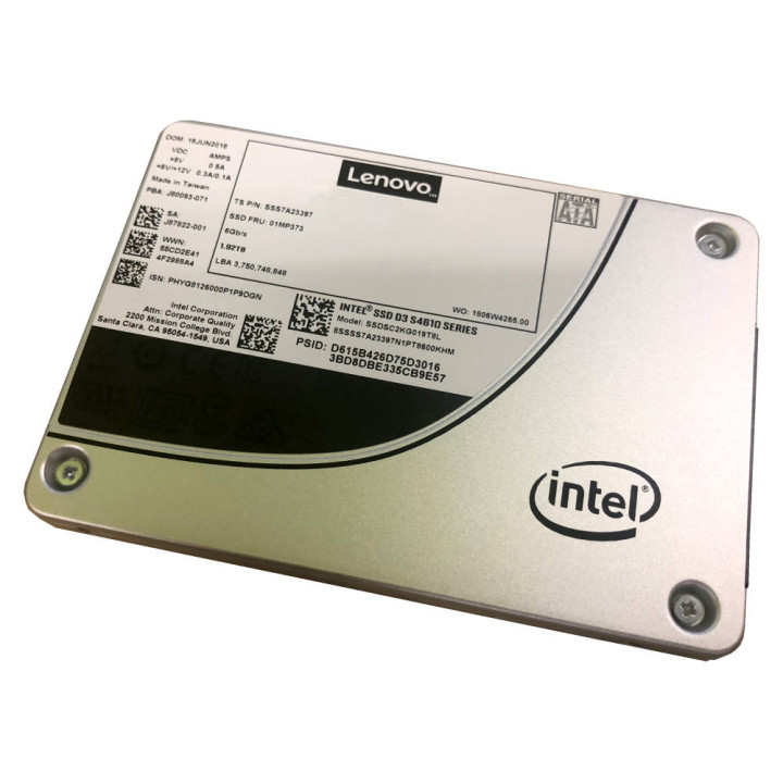 Lenovo Intel S4610 1,92 To 2.5" Série ATA III 3D TLC NAND