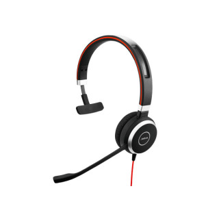 Jabra Evolve 40 UC Mono Casque Avec fil Arceau Bureau/Centre d'appels USB Type-C / USB Type-A Noir