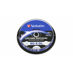 Verbatim MDISC BD-R DL 50 Go 10 pièce(s)