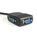 StarTech.com Câble répartiteur vidéo VGA alimenté par USB - 1x VGA (Mâle) vers 2x VGA (Femelle) - Noir