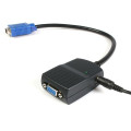 StarTech.com Câble répartiteur vidéo VGA alimenté par USB - 1x VGA (Mâle) vers 2x VGA (Femelle) - Noir