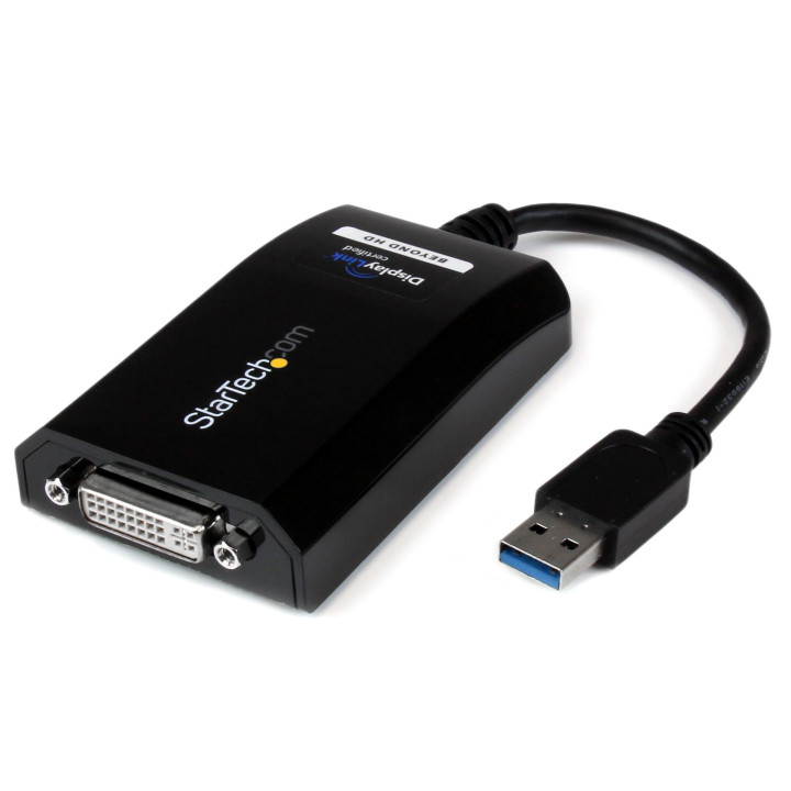 StarTech.com Adaptateur USB 3.0 vers DVI - Adaptateur Vidéo Double Écran/Multi-Écrans de Carte Graphique /Vidéo Externe USB