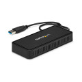 StarTech.com Mini Dock USB 3.0 - Station d'Acceuil USB-A Double Écran avec Vidéo DisplayPort 4K 60Hz & Gigabit Ethernet - Câ