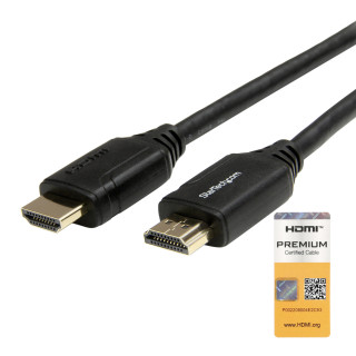 StarTech.com Câble HDMI 2.0 de 3m, Câble HDMI Haute Vitesse 4K avec Ethernet, Câble HDMI Ultra HD, 4K 60Hz HDR10, Câble/Cor