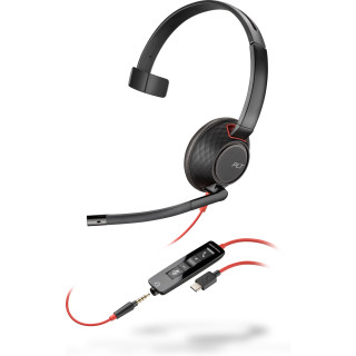 Poly Micro-casque Blackwire C5210 USB-C + câble de commande