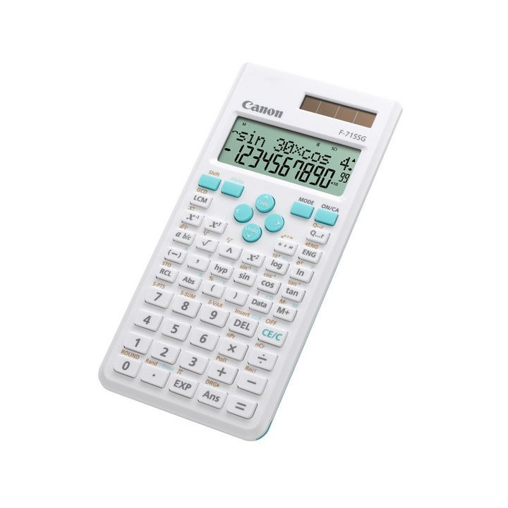 Canon F-715SG calculatrice Bureau Calculatrice scientifique Bleu, Blanc