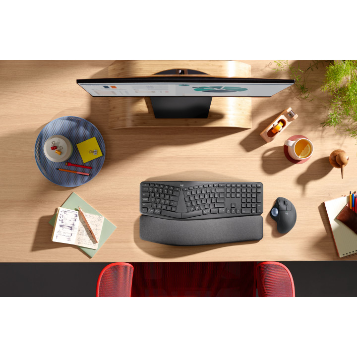 Logitech 910-006221 souris Bureau Droitier Bluetooth Trackball 2000 DPI
