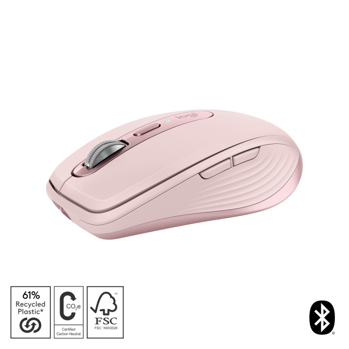 Logitech 910-006931 souris Bureau Droitier RF sans fil + Bluetooth Laser 8000 DPI