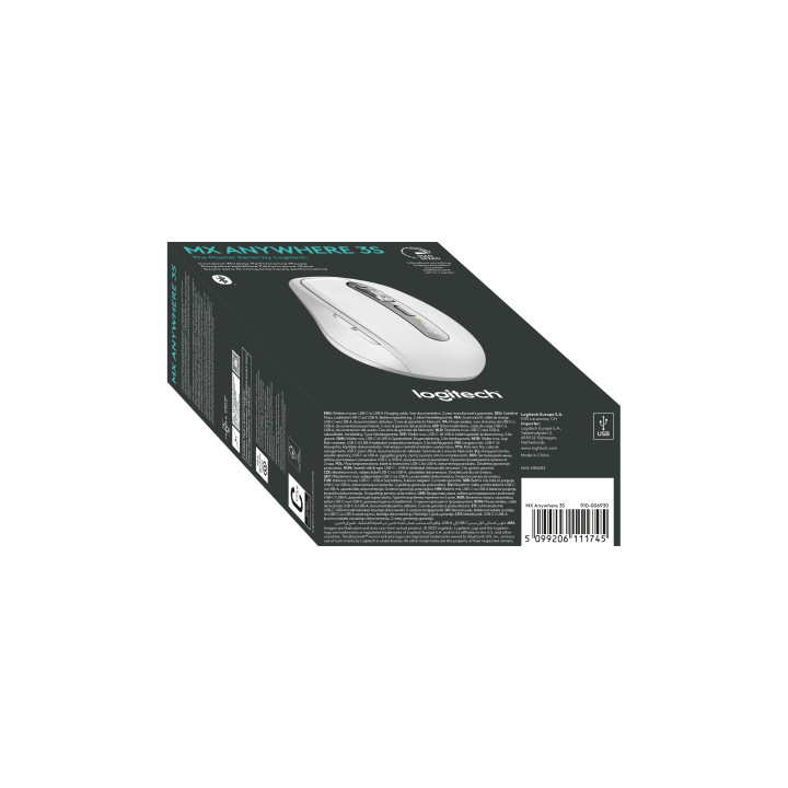 Logitech 910-006930 souris Bureau Droitier RF sans fil + Bluetooth Laser 8000 DPI