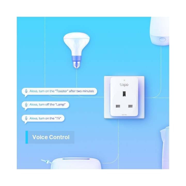 Tapo P100 Prise intelligente Blanc 2990 W