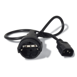 APC , Power Cord, C14 to CEE 7/7 Schuko, 0.6m
