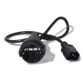 APC , Power Cord, C14 to CEE 7/7 Schuko, 0.6m