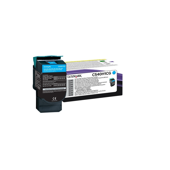 Lexmark C540H1CG toner cartridge 1 pc(s) Original Cyan
