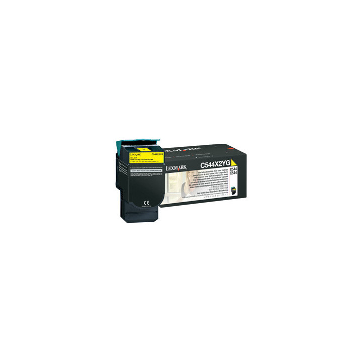 Lexmark C544X2YG toner cartridge 1 pc(s) Original Yellow