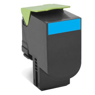 Lexmark 80C2SCE toner cartridge 1 pc(s) Original Cyan