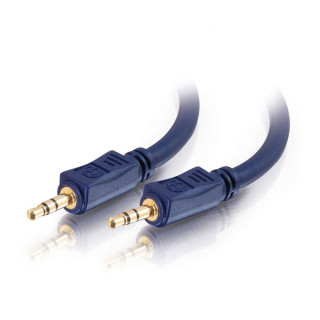 C2G 5m Velocity 3.5mm Stereo Audio Cable M/M câble audio 3,5mm Noir