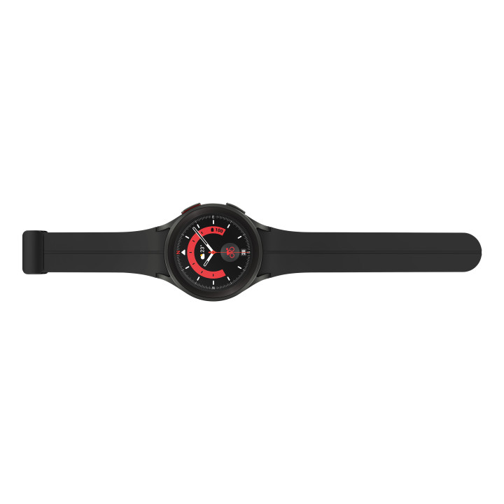 Samsung Galaxy Watch5 Pro 3,56 cm (1.4") OLED 45 mm Numérique 450 x 450 pixels Écran tactile Noir Wifi GPS (satellite)