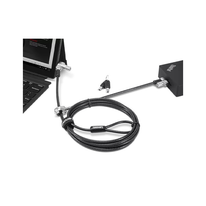 Lenovo 4XE1B81916 câble antivol Noir 1,8 m