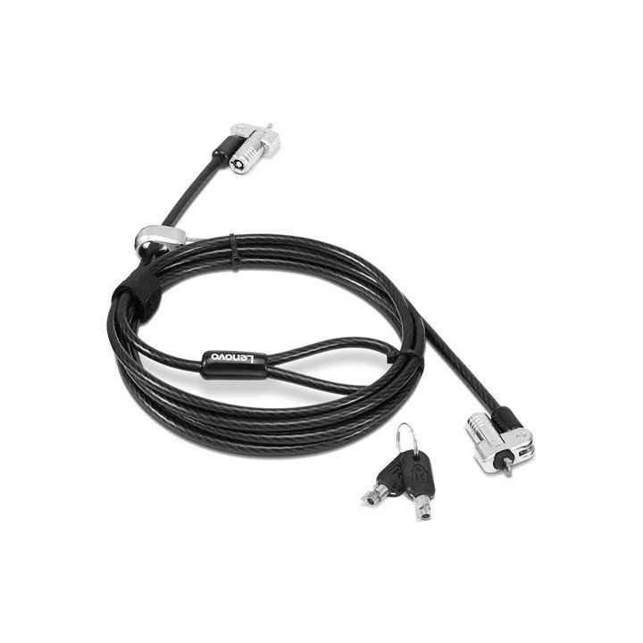 Lenovo 4XE1B81916 câble antivol Noir 1,8 m