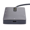 StarTech.com Adaptateur Multiport USB C - Vidéo Double HDMI 4K 60Hz - Hub USB-A 5 Gbps à 2 Ports, 100W Power Delivery Pass-Th
