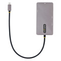 StarTech.com Adaptateur Multiport USB C - Vidéo Double HDMI 4K 60Hz - Hub USB-A 5 Gbps à 2 Ports, 100W Power Delivery Pass-Th