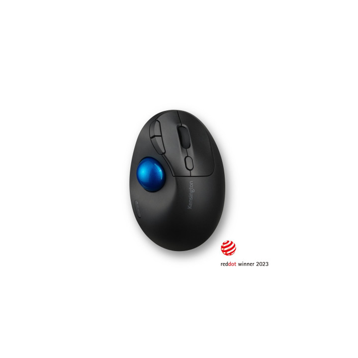 Kensington Pro Fit Ergo TB450 souris Bureau Droitier RF sans fil + Bluetooth Trackball 1600 DPI