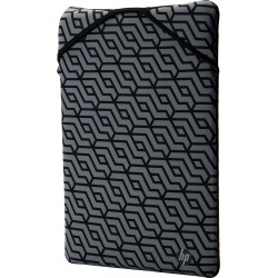 HP Housse de protection réversible noire à motif géométrique 14