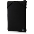 HP Housse de protection réversible noire à motif géométrique 14