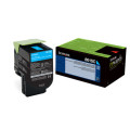 Lexmark 802SC toner cartridge 1 pc(s) Original Cyan