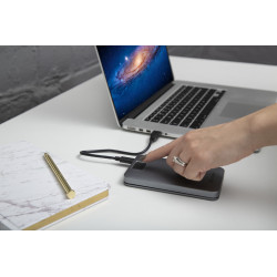 Verbatim 53652 disque dur externe 1 To 5400 tr/min 2.5" USB Type-C 3.2 Gen 1 (3.1 Gen 1) Gris