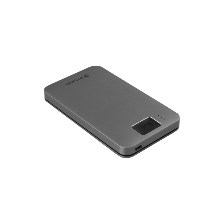 Verbatim 53652 disque dur externe 1 To 5400 tr/min 2.5" USB Type-C 3.2 Gen 1 (3.1 Gen 1) Gris