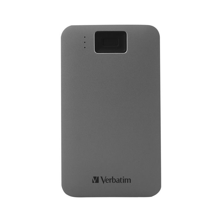 Verbatim 53652 disque dur externe 1 To 5400 tr/min 2.5" USB Type-C 3.2 Gen 1 (3.1 Gen 1) Gris