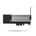 StarTech.com Adaptateur SSD M.2 NVMe vers PCIe x4 avec Plateau Amovible pour Slot d'Extension PCI Express, Carte Adaptateur PCI