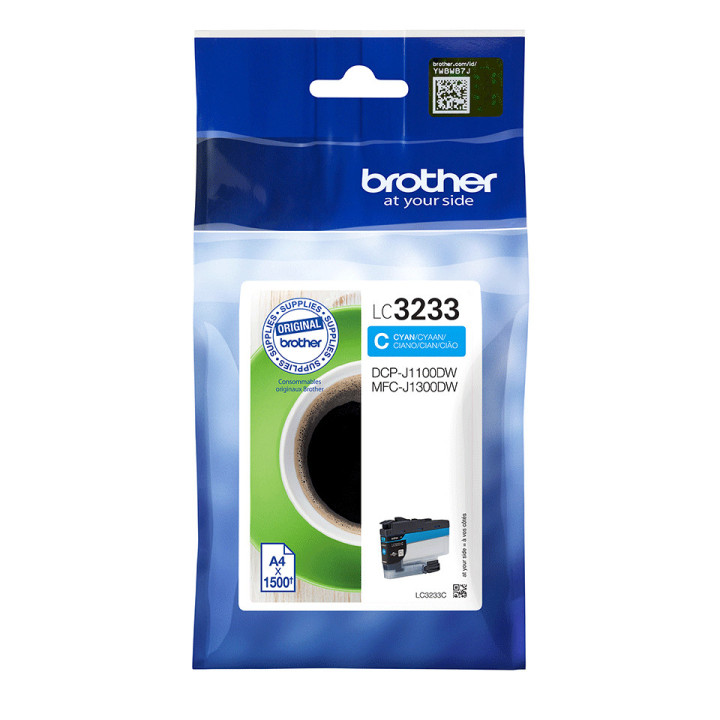 Brother LC3233C - Cartouche d'encre originale – Cyan