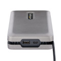 StarTech.com Adaptateur Multiport USB C - Station d'Accueil USB C avec Sortie Vidéo USB-C DP Alt Mode/4K HDMI 2.0/VGA - Hub/Do