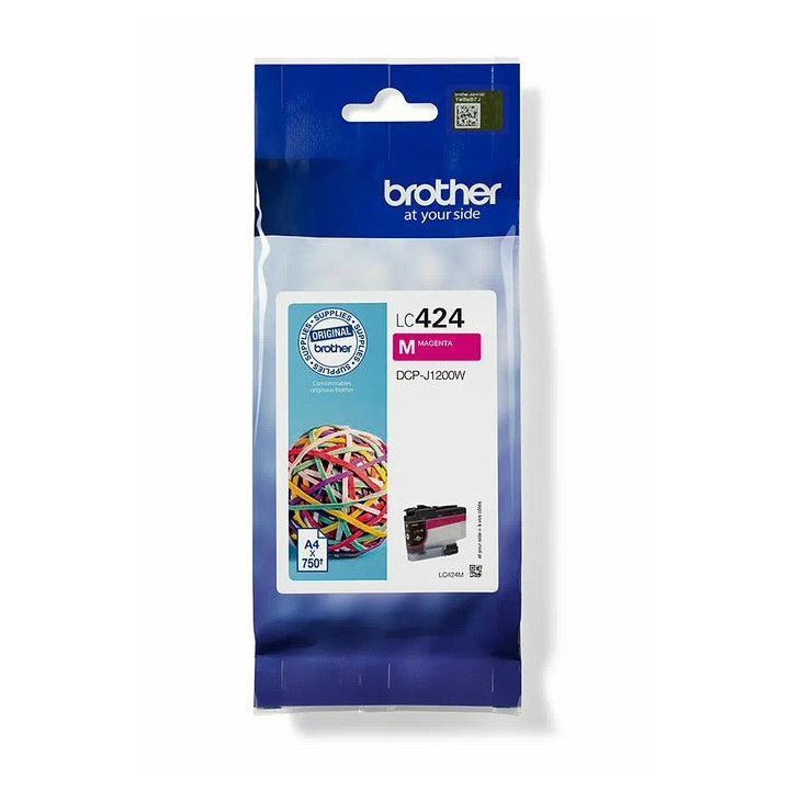 Brother LC424M - Cartouche d'encre transparente - magenta
