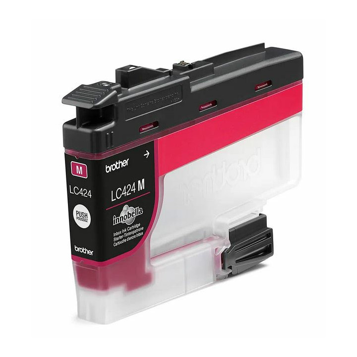 Brother LC424M - Cartouche d'encre transparente - magenta